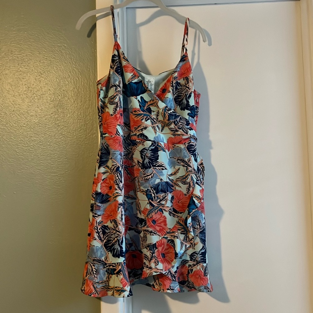 Sadie & Sage tropical mini dress NWT